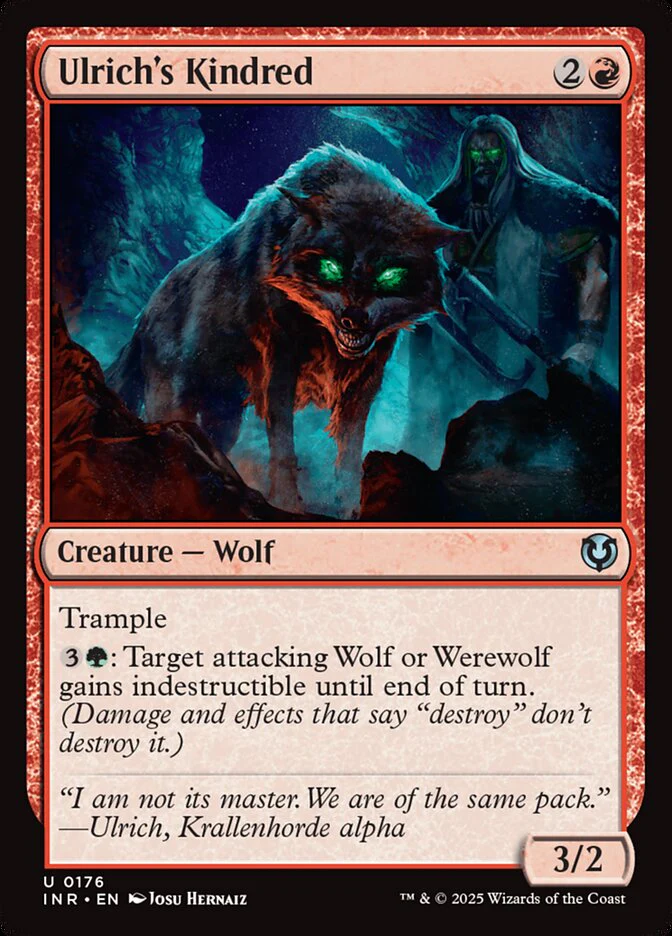 Ulrich's Kindred - [Foil] Innistrad Remastered (INR)