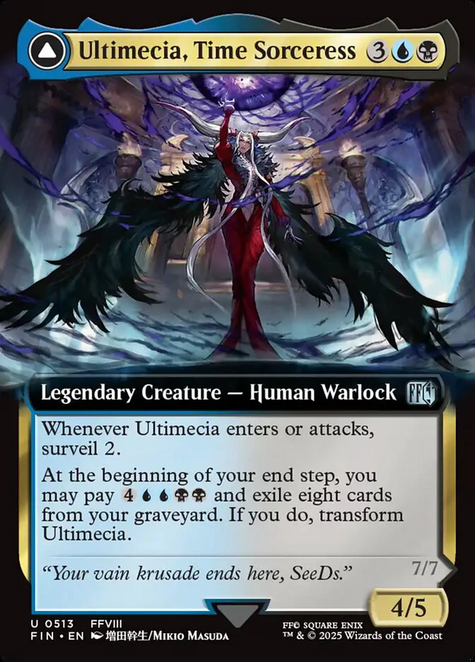 Ultimecia, Time Sorceress // Ultimecia, Omnipotent (513) - [Extended Art] Final Fantasy (FIN)