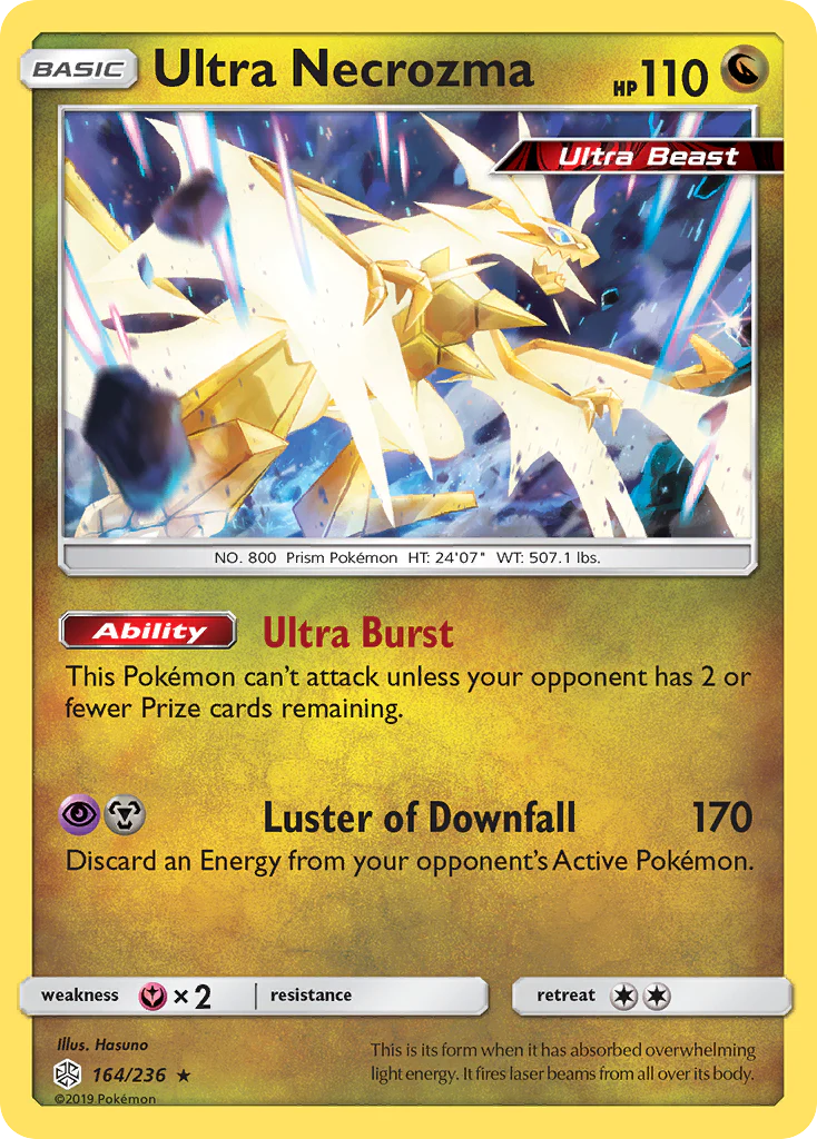 Ultra Necrozma (164/236) - [Holo Foil] Cosmic Eclipse (CEC)
