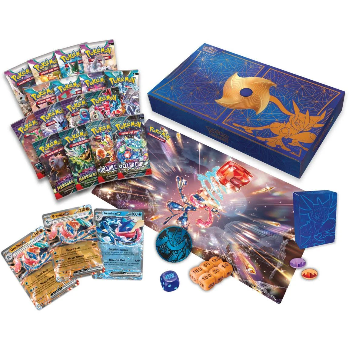 Ultra-Premium Collection: Geninja ex - Scarlet Violet (SV) - Image 3