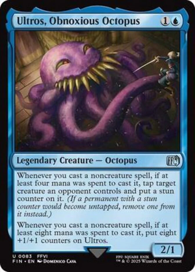 Ultros, Obnoxious Octopus (83) - Final Fantasy (FIN)