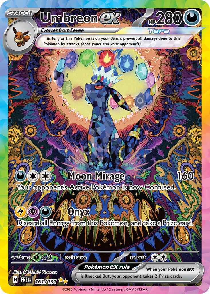 Umbreon ex (161/131) - [Special Illustration Rare] Prismatic Evolutions (PRE)