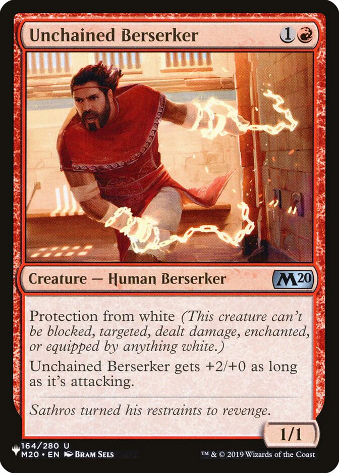 Unchained Berserker - The List (PLST)