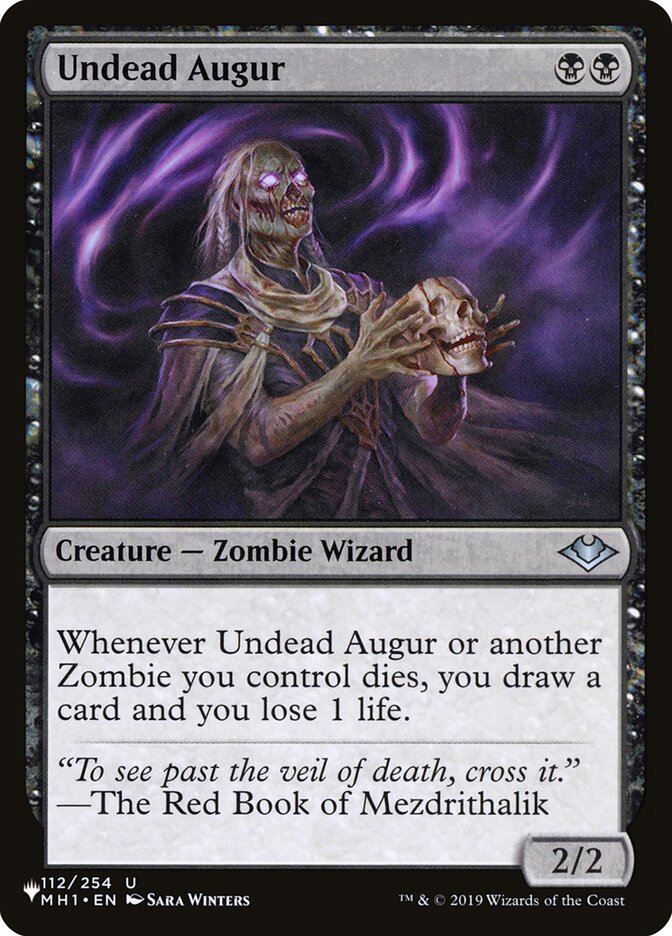 Undead Augur - The List (PLST)