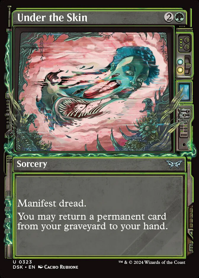 Under the Skin - [Foil, Showcase] Duskmourn: House of Horror (DSK)