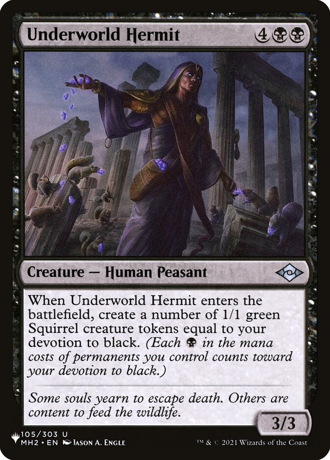 Underworld Hermit - The List (PLST)
