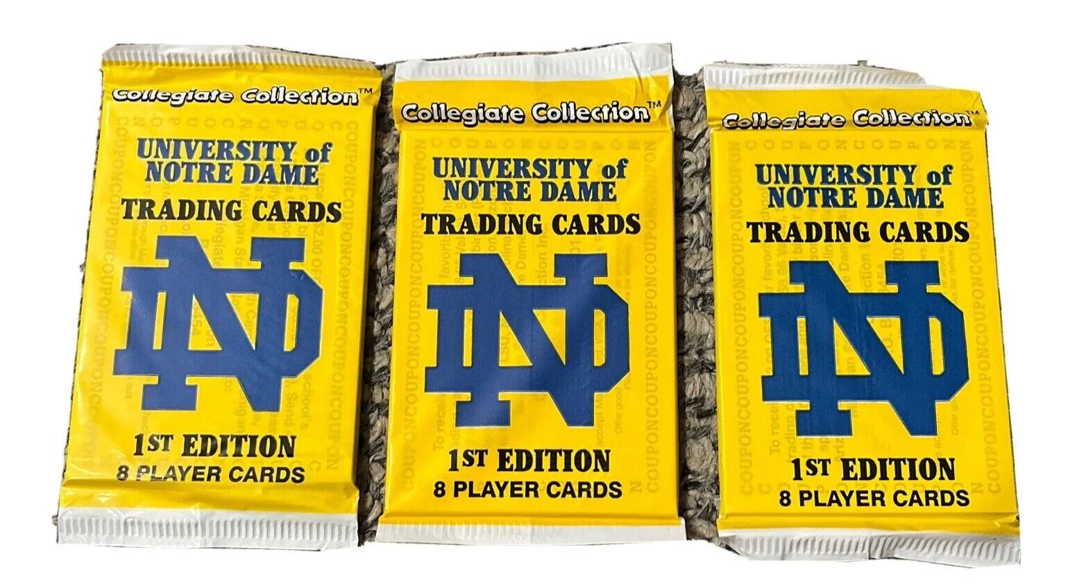 University of NOTRE DAME 1st Edition Collegiate Collection Hobby Pack