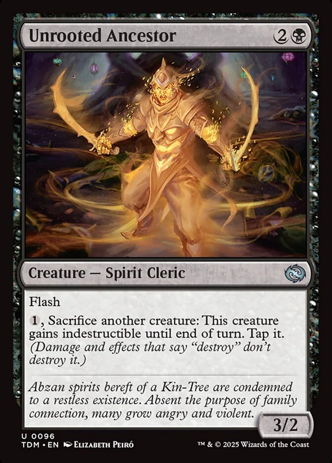 Unrooted Ancestor (96) - [Foil] Tarkir: Dragonstorm (TDM)