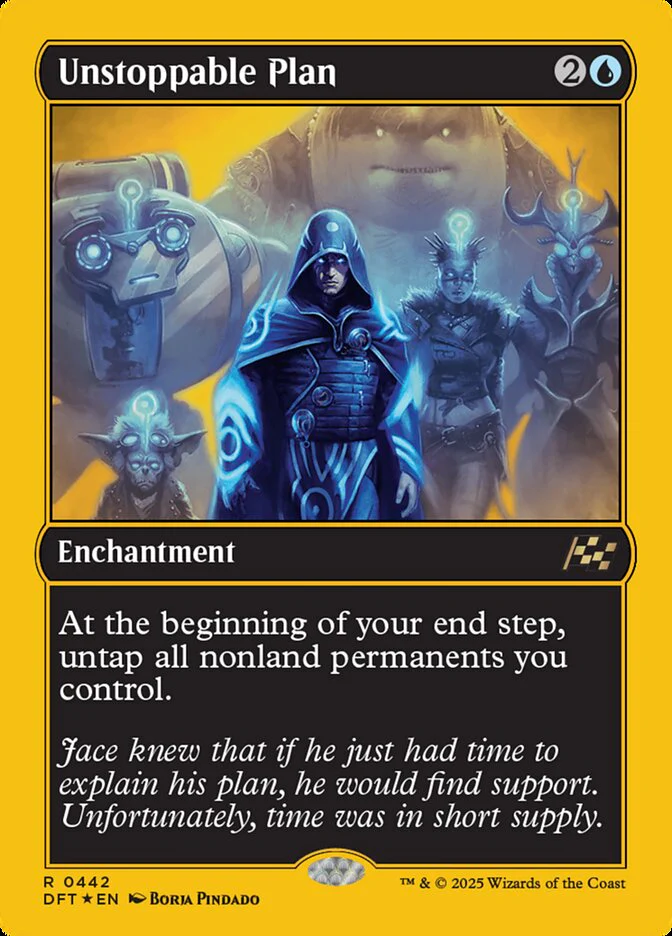 Unstoppable Plan - [First Place Foil] Aetherdrift (DFT)