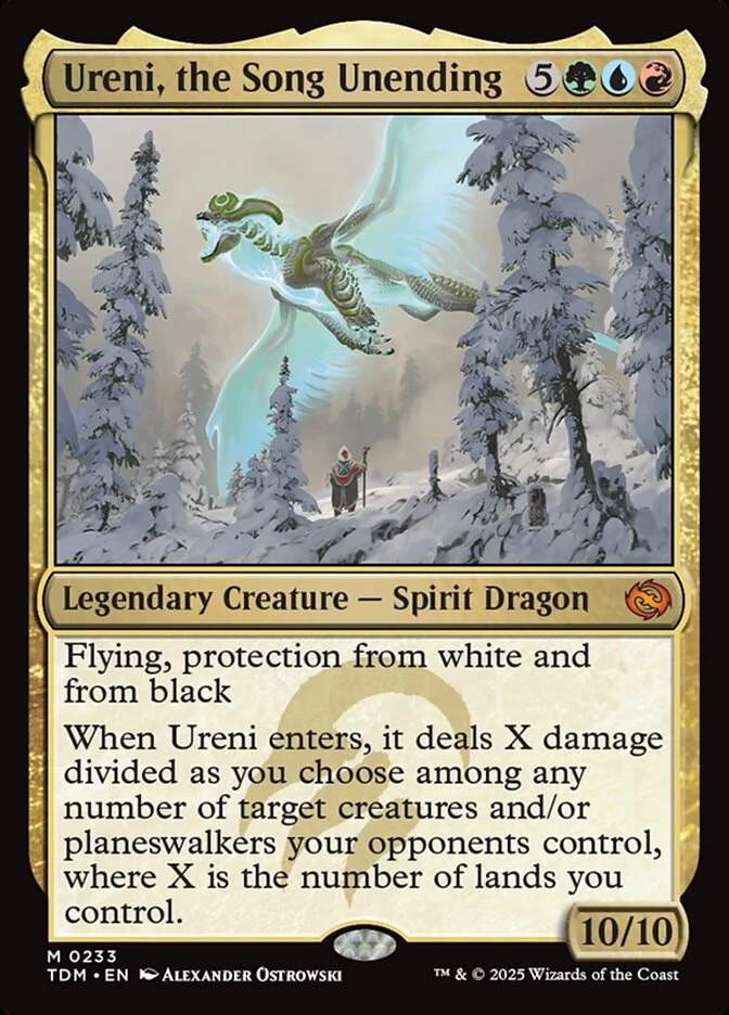 Ureni, the Song Unending (233) - [Foil] Tarkir: Dragonstorm (TDM)