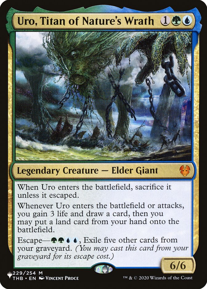 Uro, Titan of Nature's Wrath - The List (PLST)
