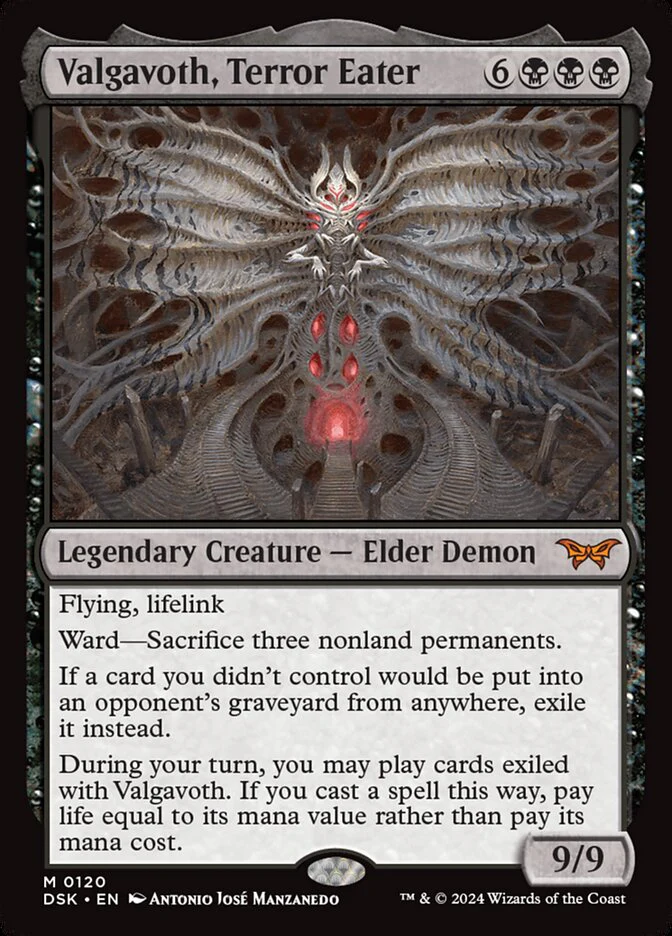 Valgavoth, Terror Eater - [Foil] Duskmourn: House of Horror (DSK)