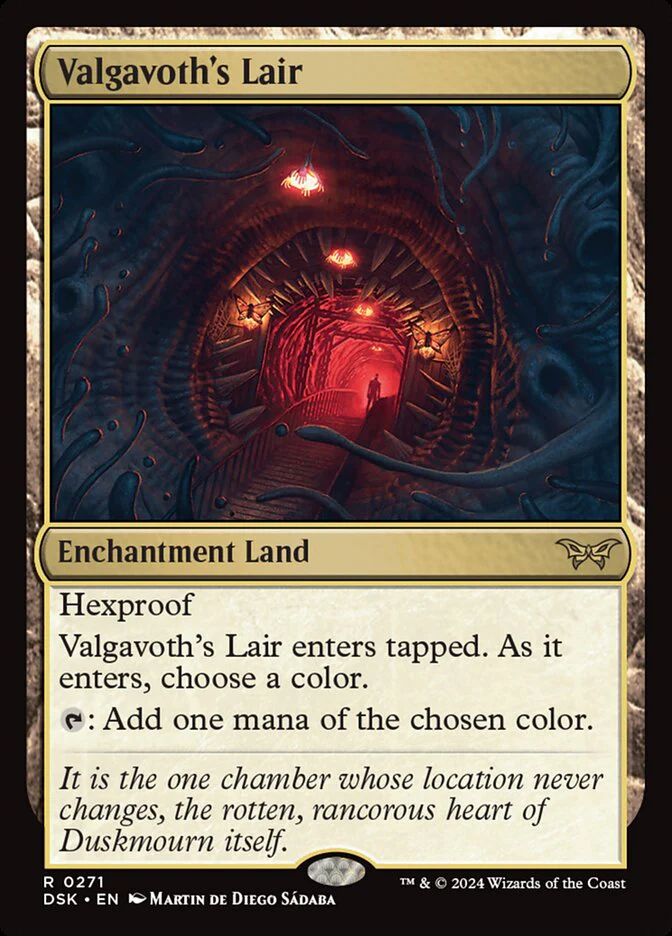 Valgavoth's Lair - [Foil] Duskmourn: House of Horror (DSK)