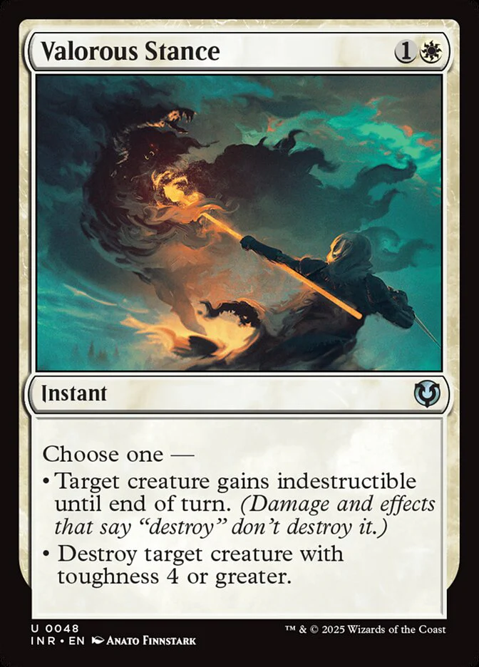 Valorous Stance - [Foil] Innistrad Remastered (INR)