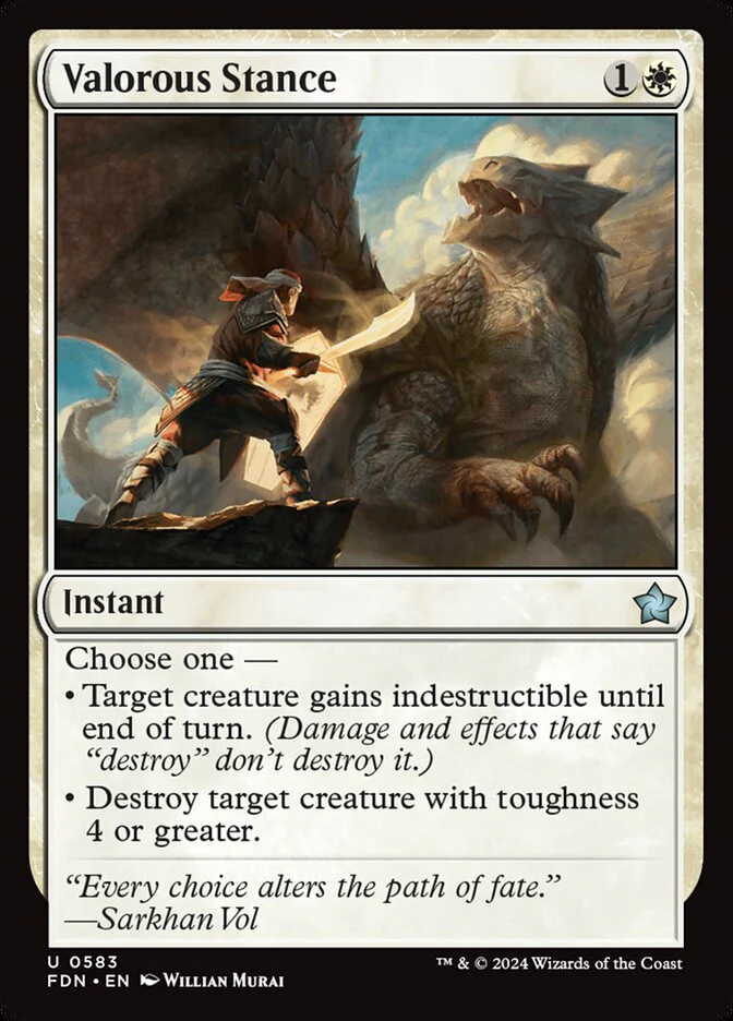 Valorous Stance - Foundations (FDN)