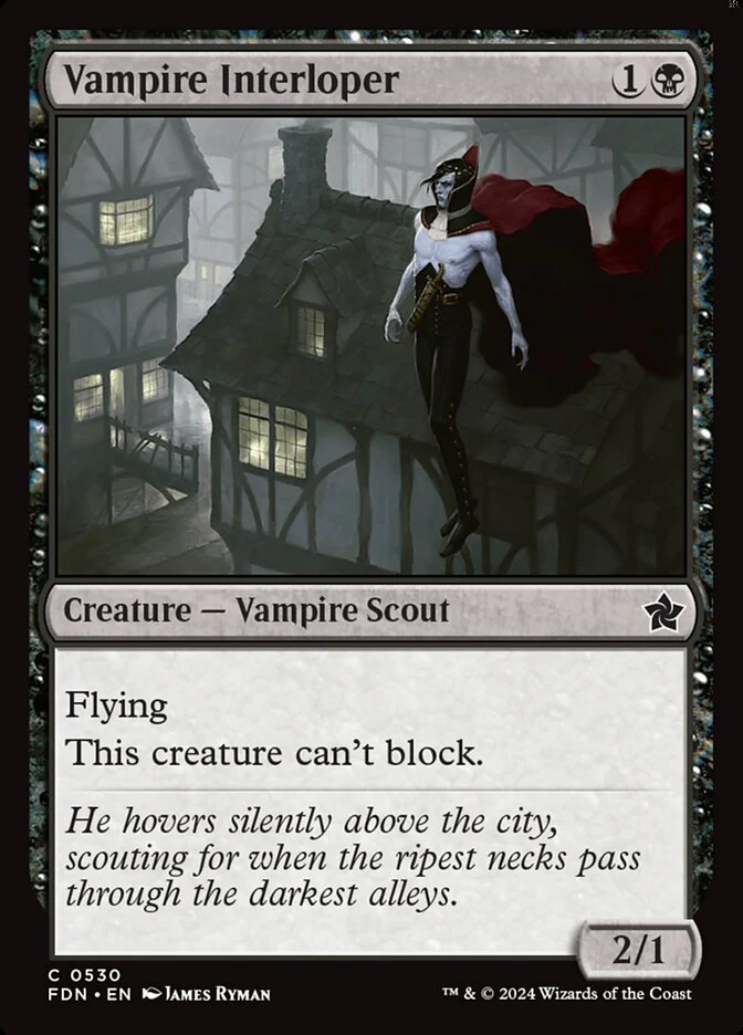 Vampire Interloper - Foundations (FDN)