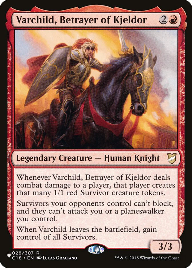 Varchild, Betrayer of Kjeldor - The List (PLST)