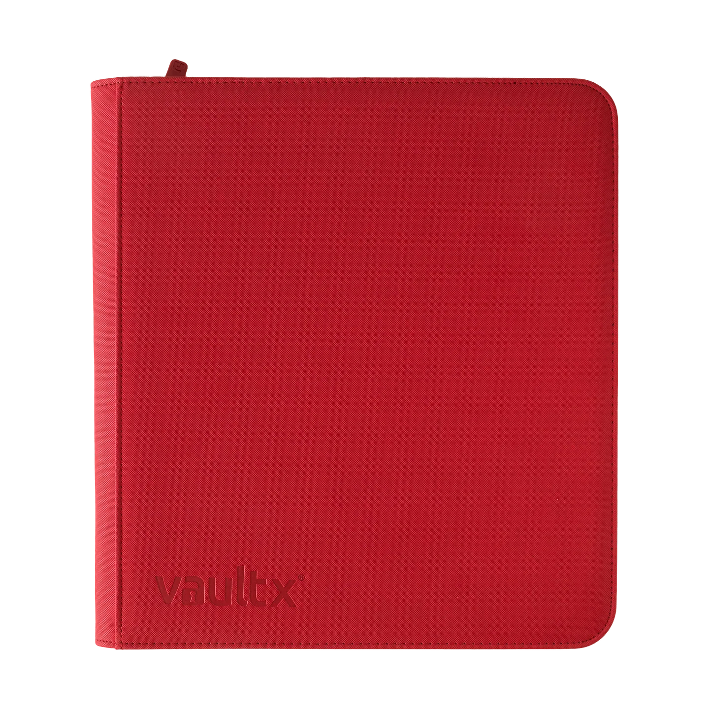Vault X 12-Pocket Exo-Tec Zip Binder XL - Red