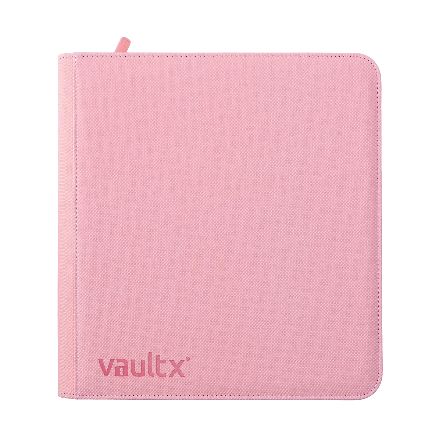 Vault X 12-Pocket Zip Binder - Just Pink