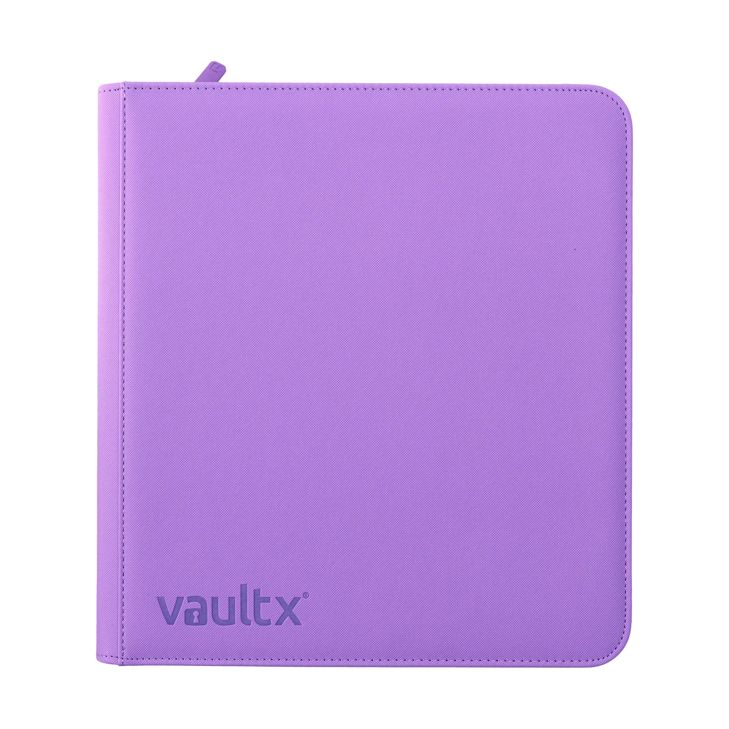 Vault X 12-Pocket Zip Binder - Just Purple