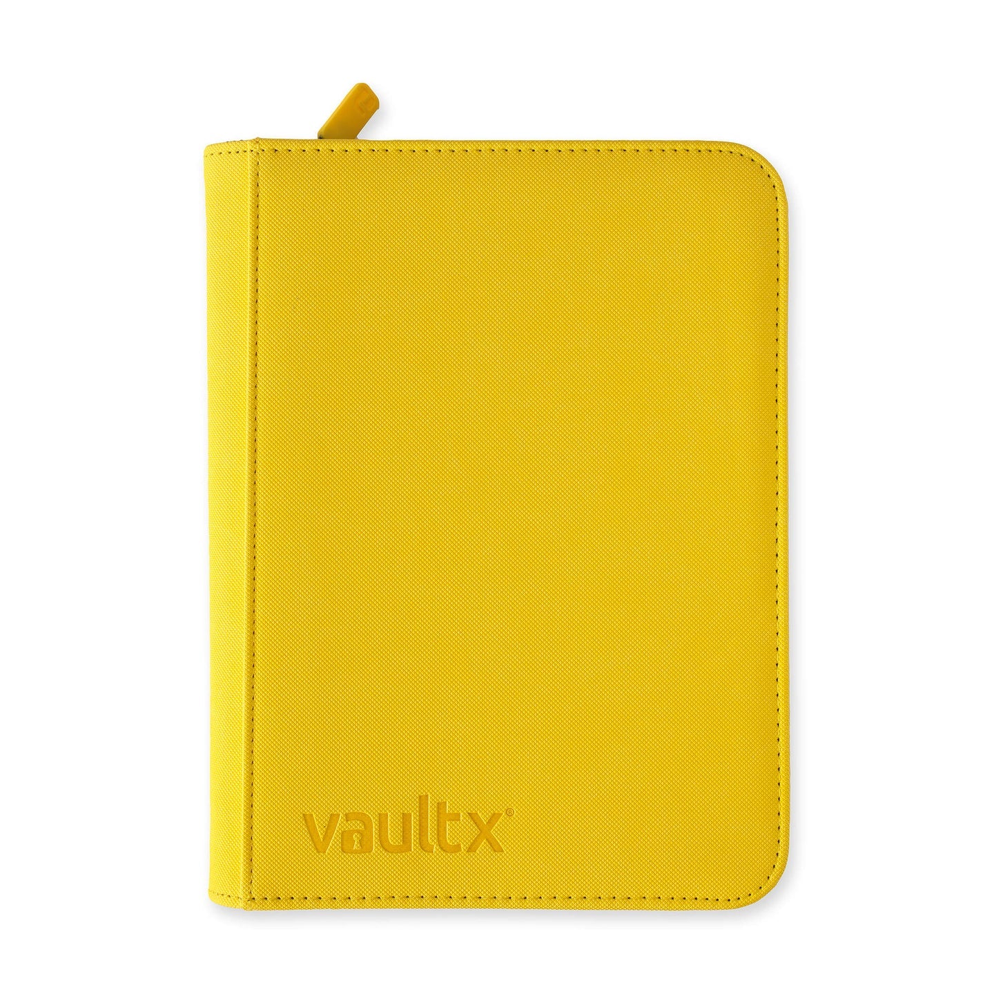 Vault X 4-Pocket Exo-Tec Zip Binder - Yellow