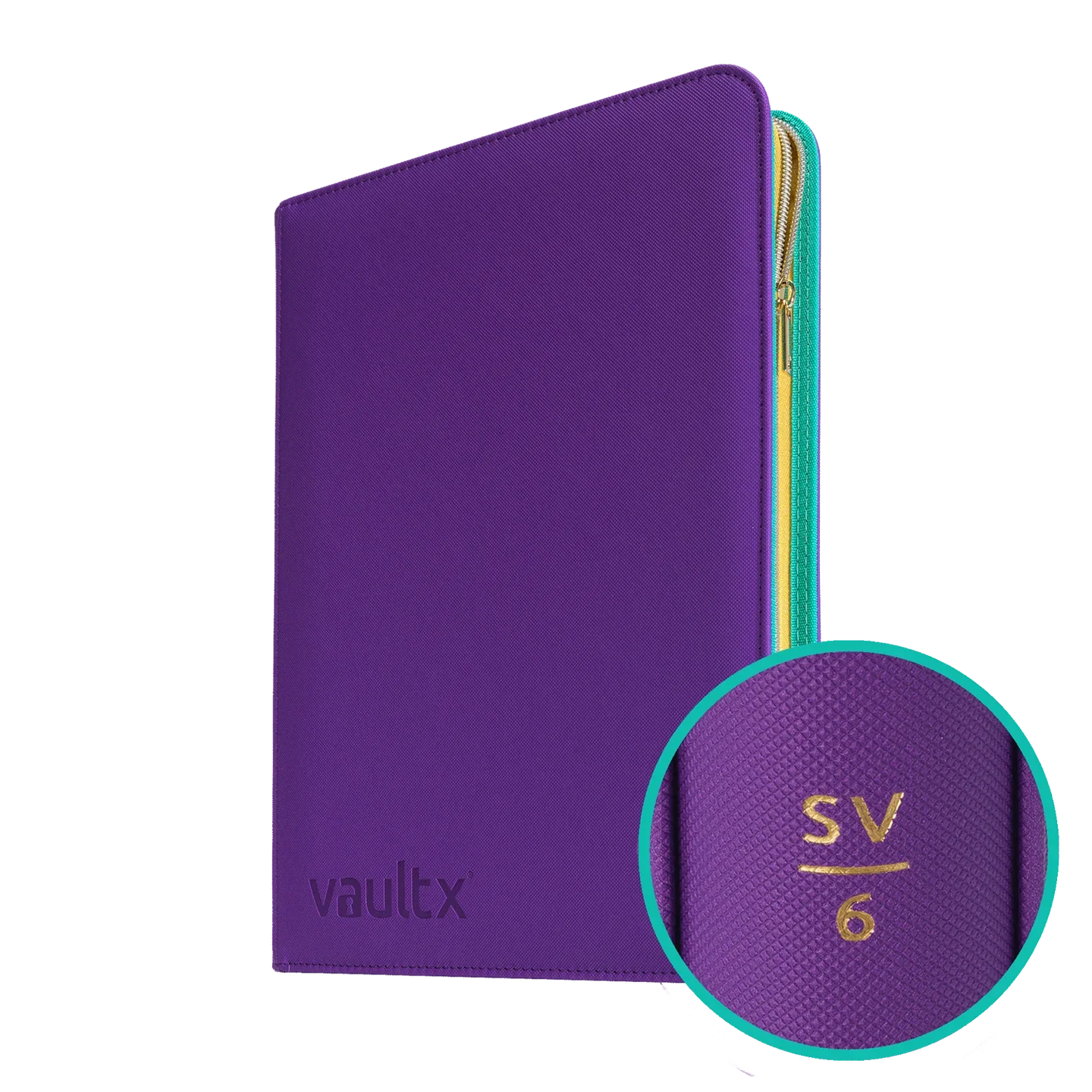 Vault X 9-Pocket Exo-Tec Zip Binder (SV6) - Unlimited