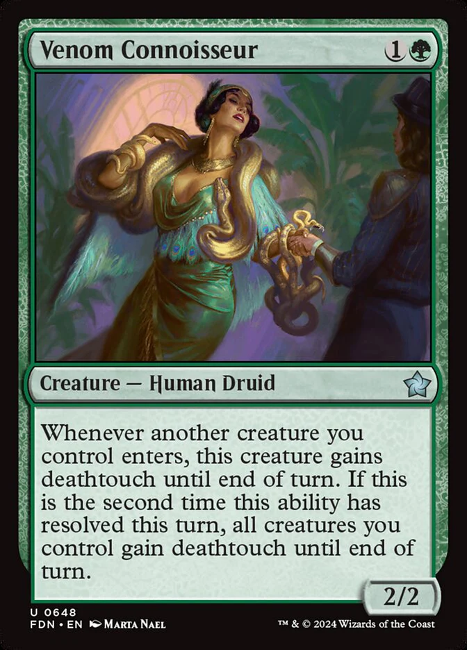 Venom Connoisseur - Foundations (FDN)
