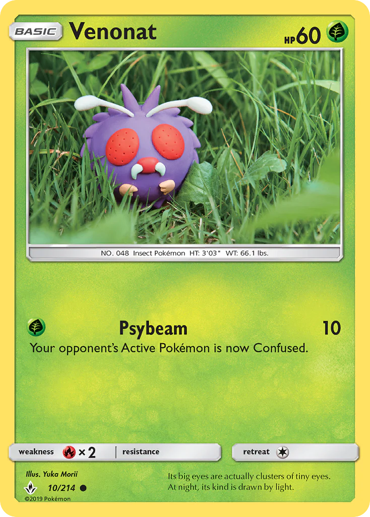 Venonat (10/214) - Unbroken Bonds (UNB)