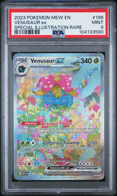 Venusaur Ex Special Illustration Rare #198 - [Graded PSA 9] Scarlet Violet 151 (Mew) - Image 2