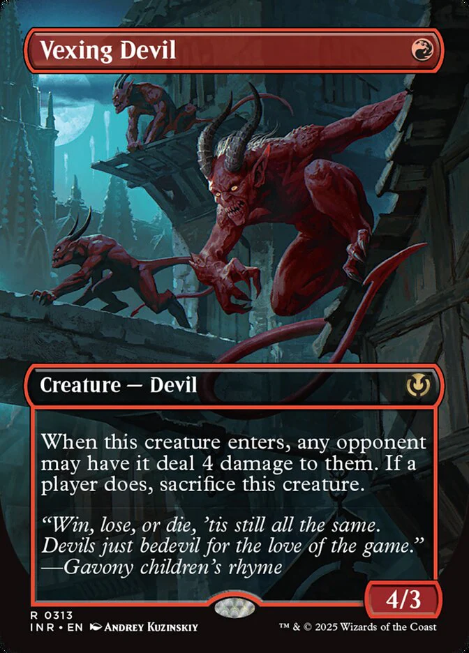 Vexing Devil - [Borderless] Innistrad Remastered (INR)