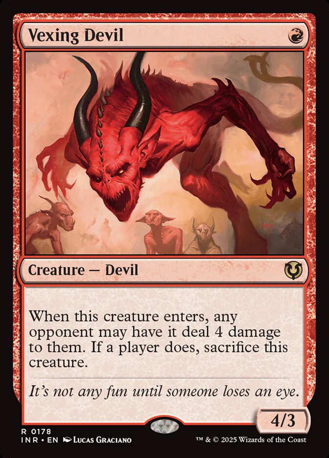 Vexing Devil - [Foil] Innistrad Remastered (INR)
