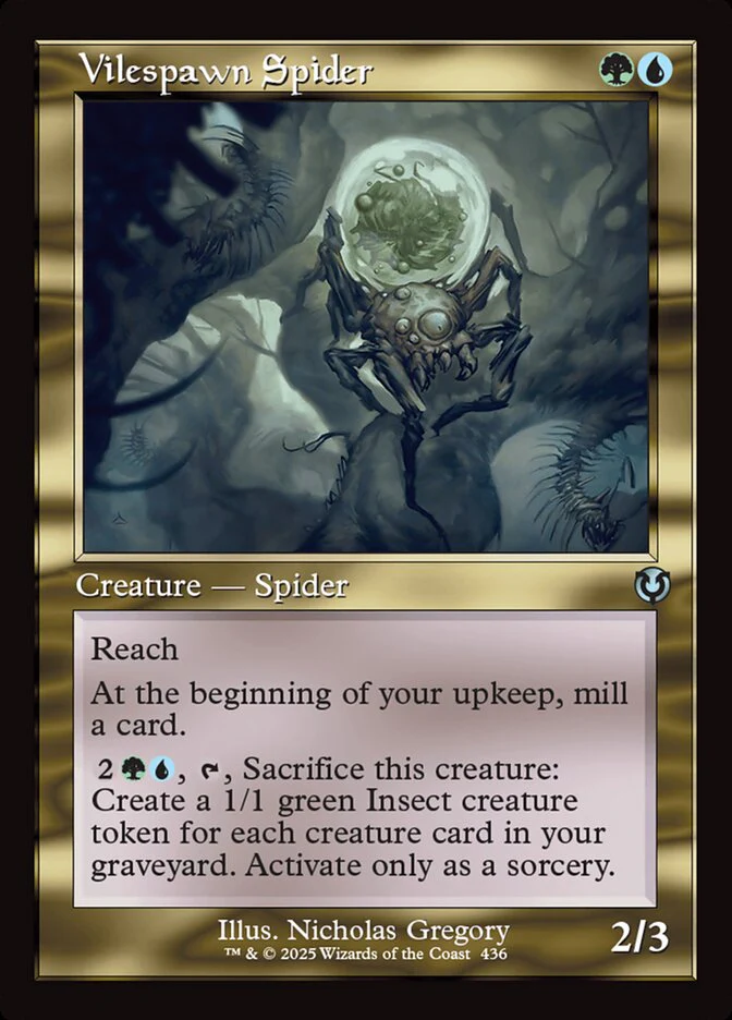 Vilespawn Spider - [Foil, Retro Frame] Innistrad Remastered (INR)