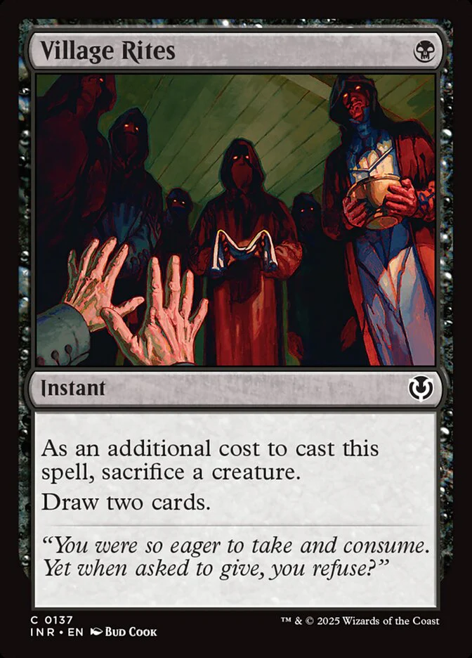 Village Rites - [Foil] Innistrad Remastered (INR)