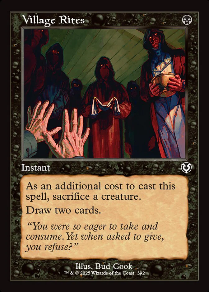 Village Rites - [Retro Frame] Innistrad Remastered (INR)
