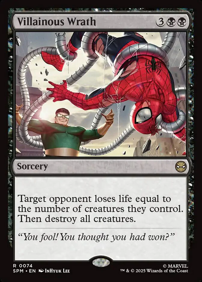 Villainous Wrath (74) - [Foil] Marvel's Spider-Man (SPM)