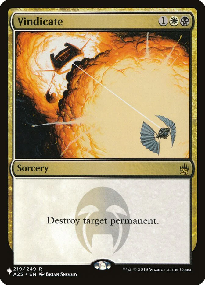 Vindicate - The List (PLST)