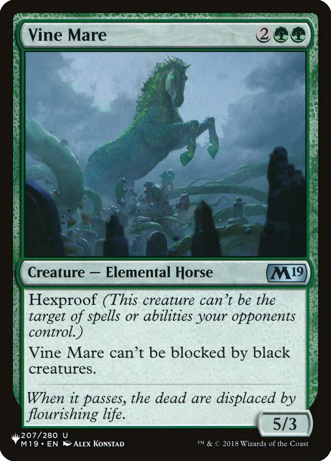 Vine Mare - The List (PLST)