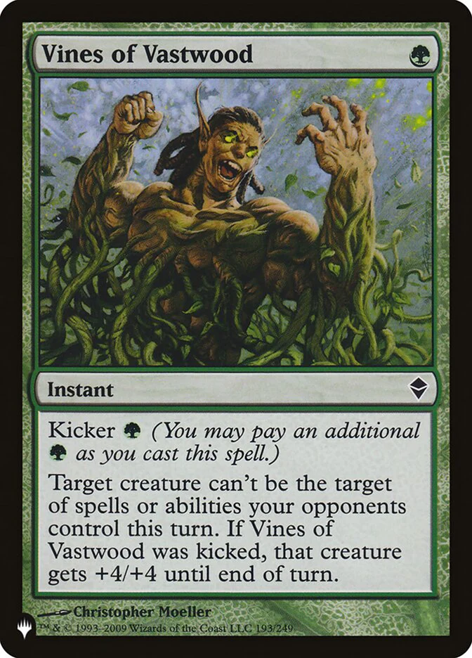 Vines of Vastwood - The List (PLST)