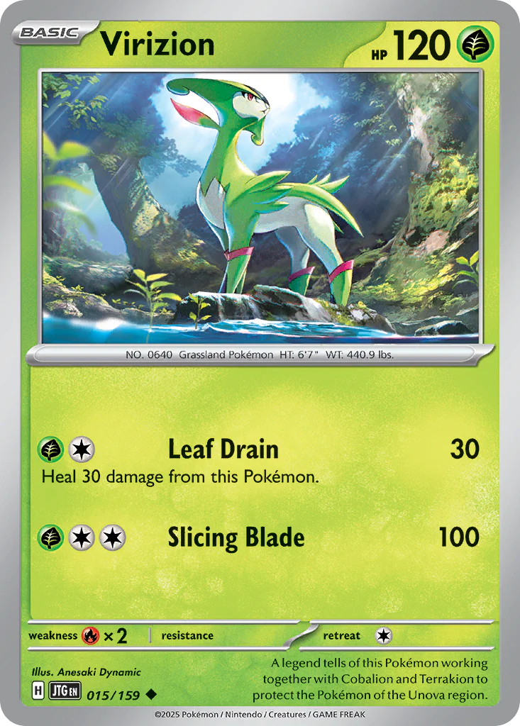 Virizion (15/159) - Journey Together (JTG)