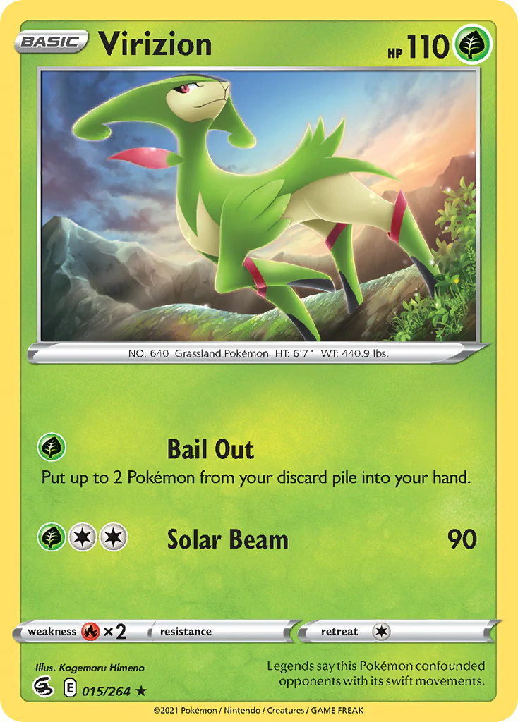 Virizion (15/264) - Fusion Strike (FST)