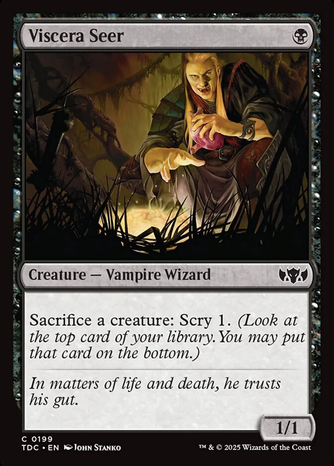 Viscera Seer - Tarkir: Dragonstorm Commander (TDC)