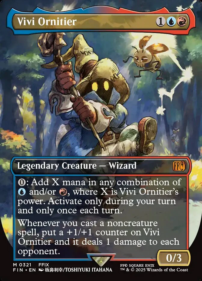 Vivi Ornitier (321) - [Foil, Borderless] Final Fantasy (FIN)