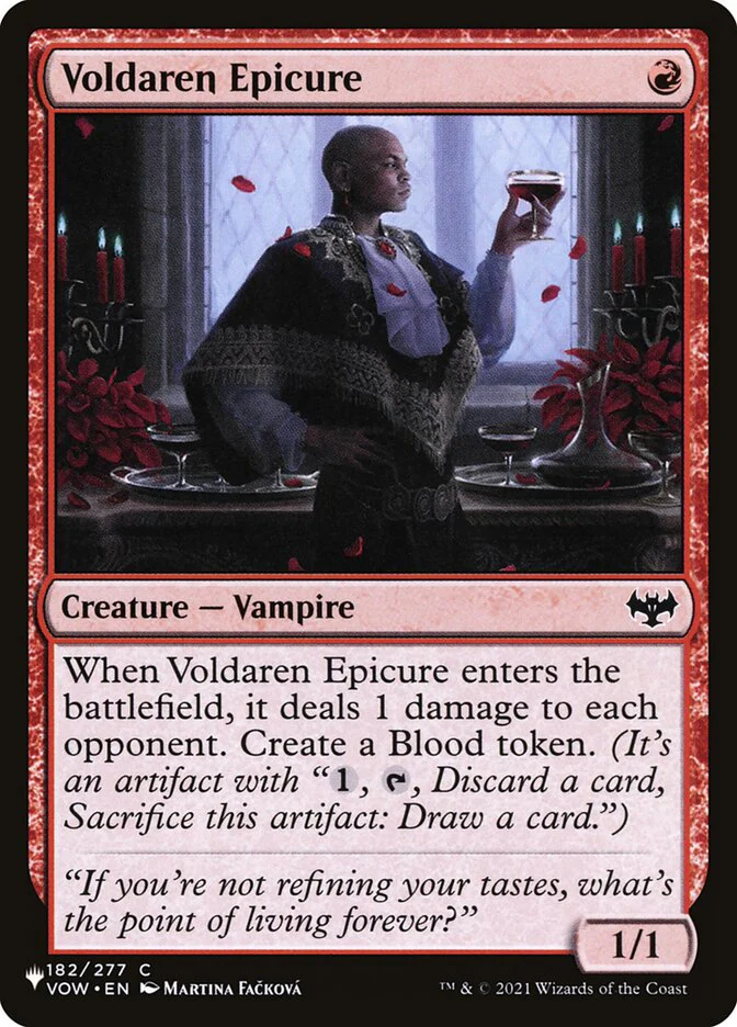 Voldaren Epicure - The List (PLST)