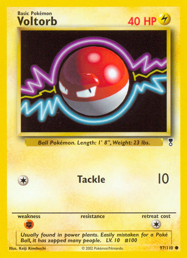 Voltorb (97/110) - [Reverse Holo] Legendary Collection (LC)
