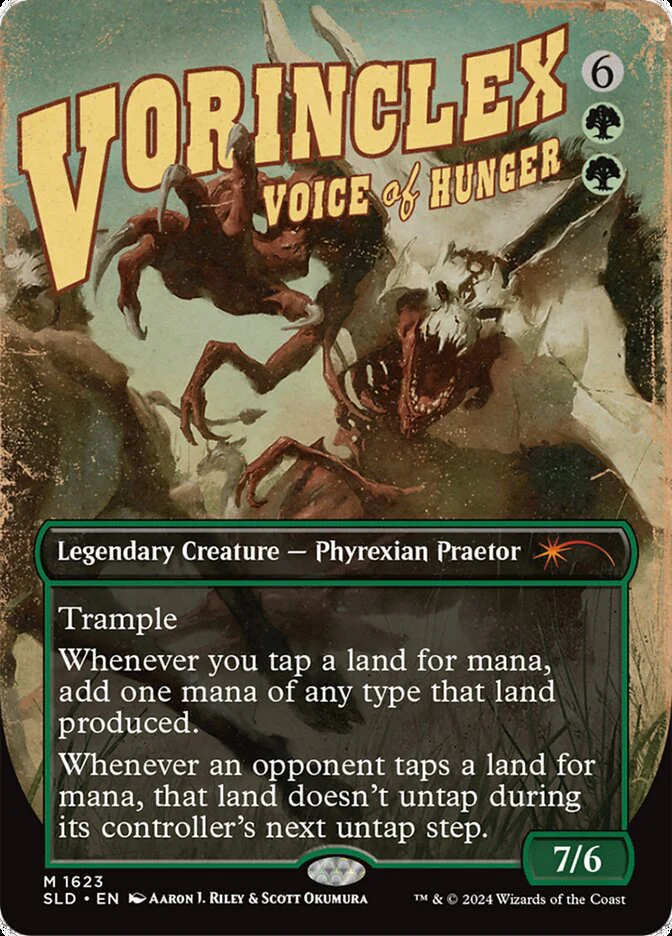 Vorinclex, Voice of Hunger (1623) - [Borderless] Secret Lair Drop (SLD)