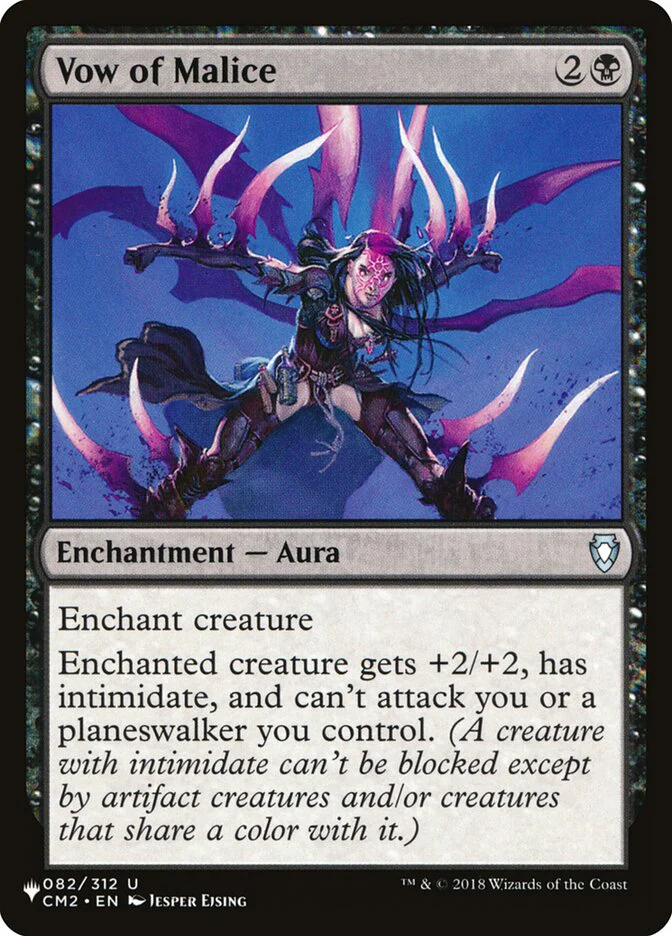 Vow of Malice - The List (PLST)