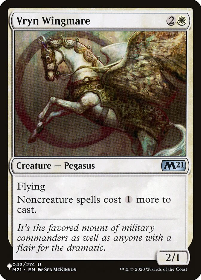 Vryn Wingmare - The List (PLST)