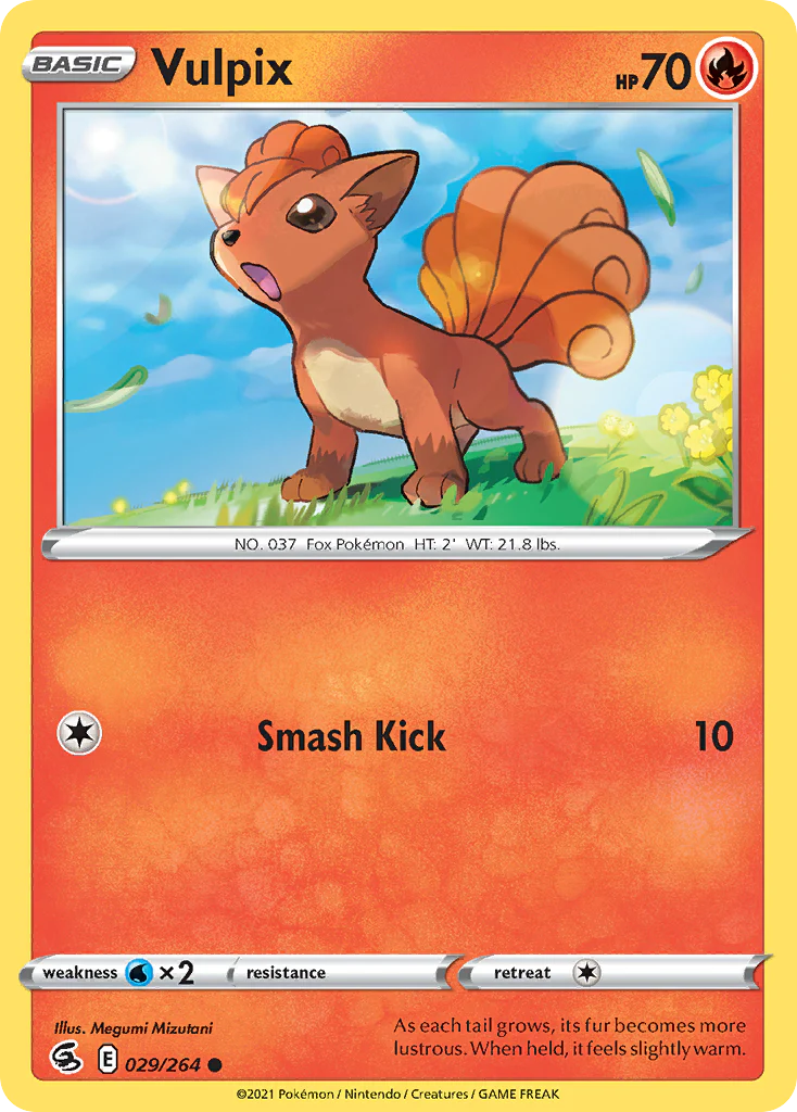 Vulpix (29/264) - [Reverse Holo] Fusion Strike (FST)