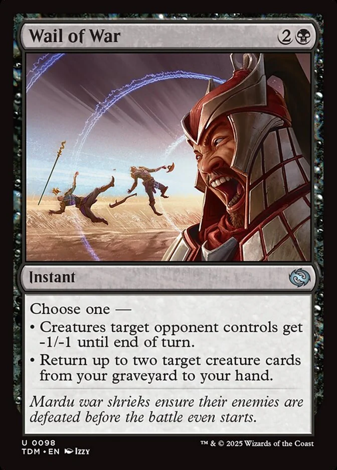 Wail of War (98) - [Foil] Tarkir: Dragonstorm (TDM)
