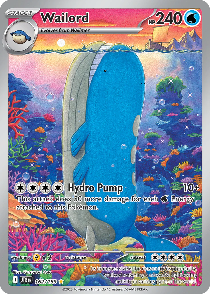 Wailord (162/159) - [Illustration Rare] Journey Together (JTG)
